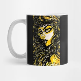 Yellow Portrait Mug